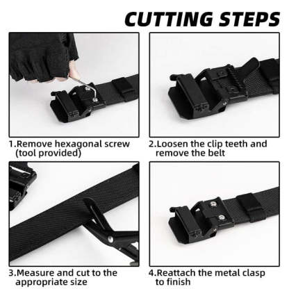 EDC Nylon Ratchet Belt