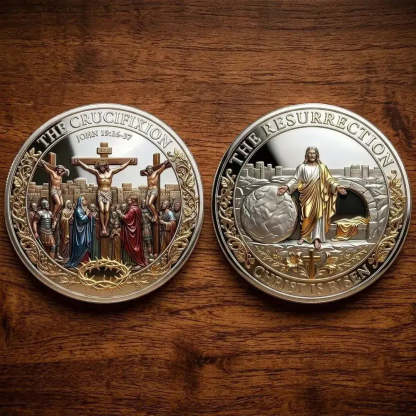 Christian faith keepsake coin for personal collection or display