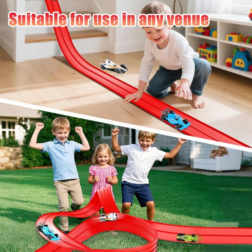 DIY Flexible Racing Track Toy