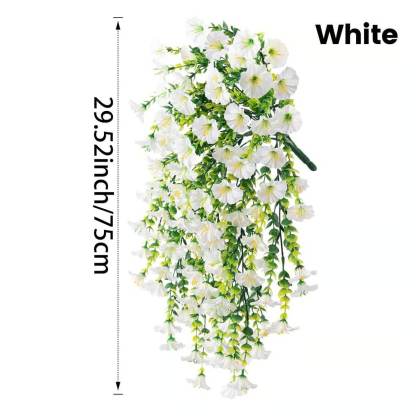UV Resistant Hanging Artificial Morning Glory Vine