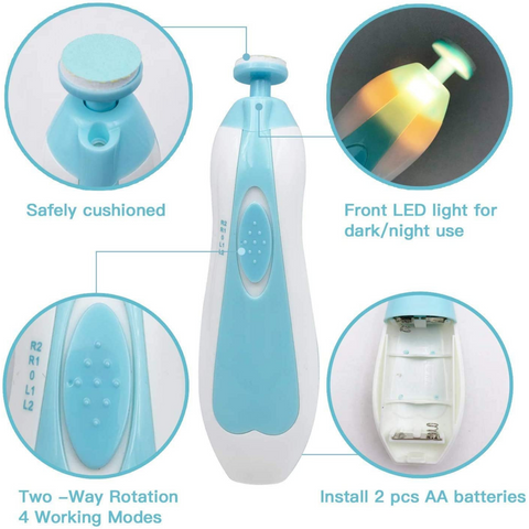 Baby-Treat LED 电动婴儿指甲修剪器 P2