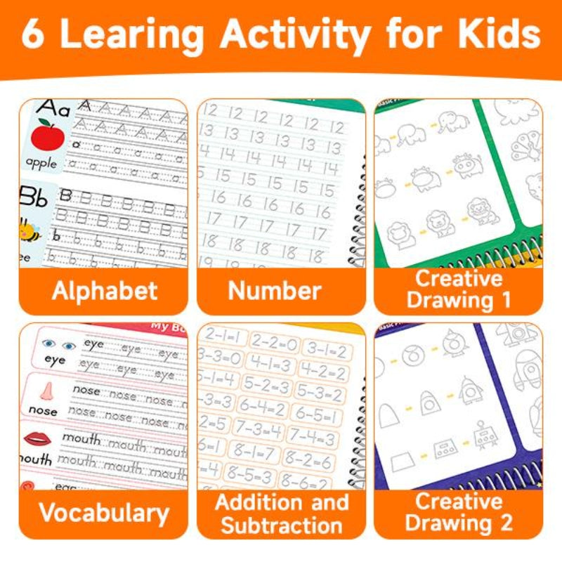 TraceTrekim Workbook: Fast-Track Young Minds