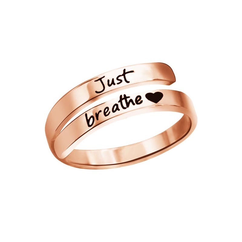 Just Breathe Ring