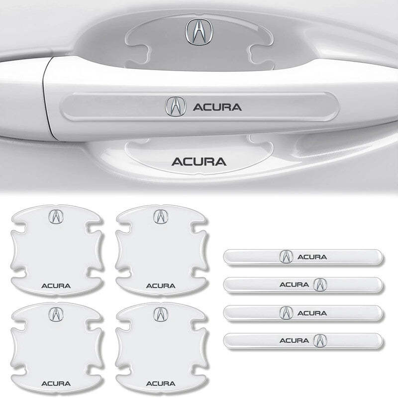 Car Door Handle Scratch Protectors - Invisible Paint Protection with Style