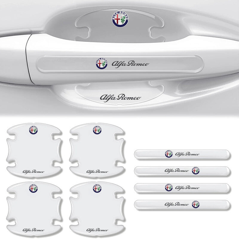 Car Door Handle Scratch Protectors - Invisible Paint Protection with Style