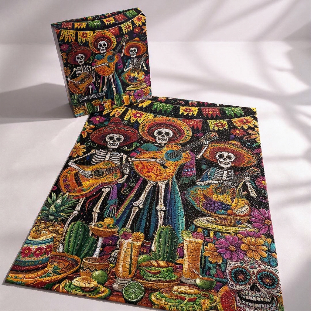 Dance Of The Undead Jigsaw Puzzle 1000-Piece