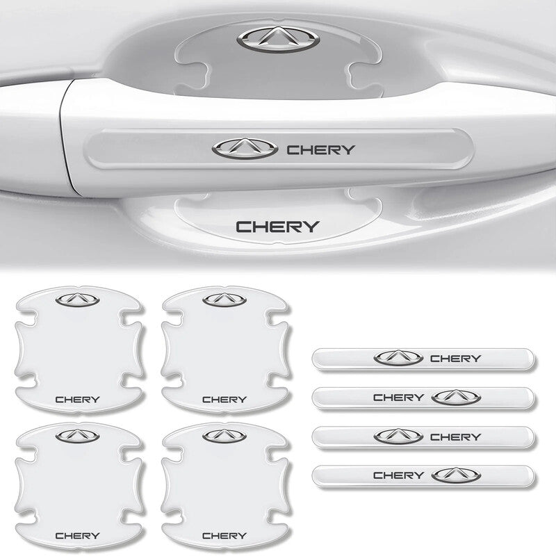 Car Door Handle Scratch Protectors - Invisible Paint Protection with Style