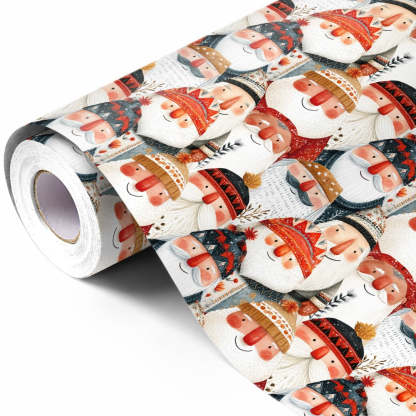 Christmas Gift Wrapping Paper Roll – Multiple Holiday Designs