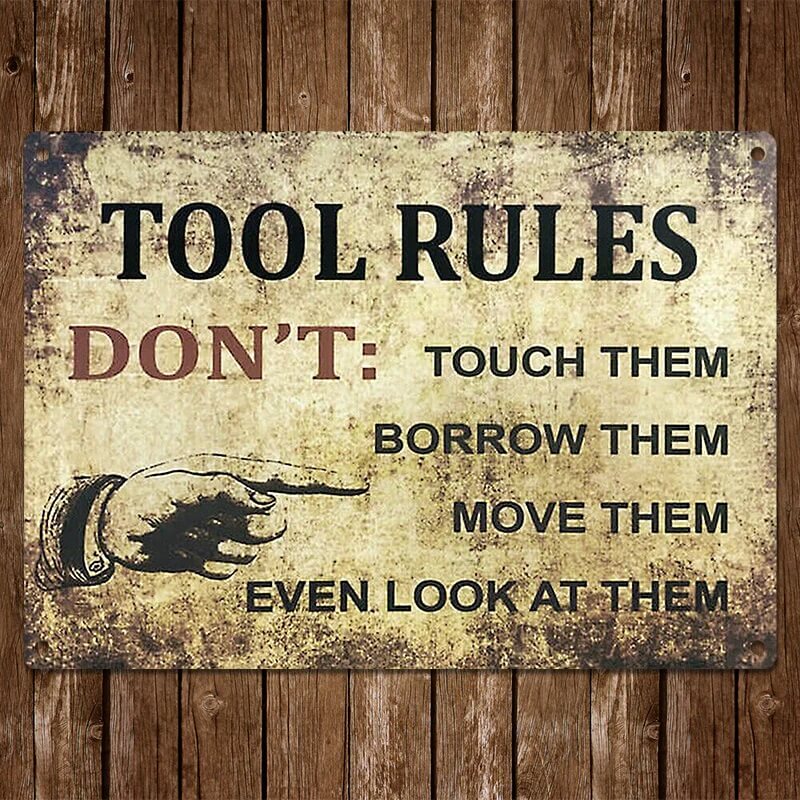 Add A Touch Of Shabby Chic To Your Home With This Metal Sign