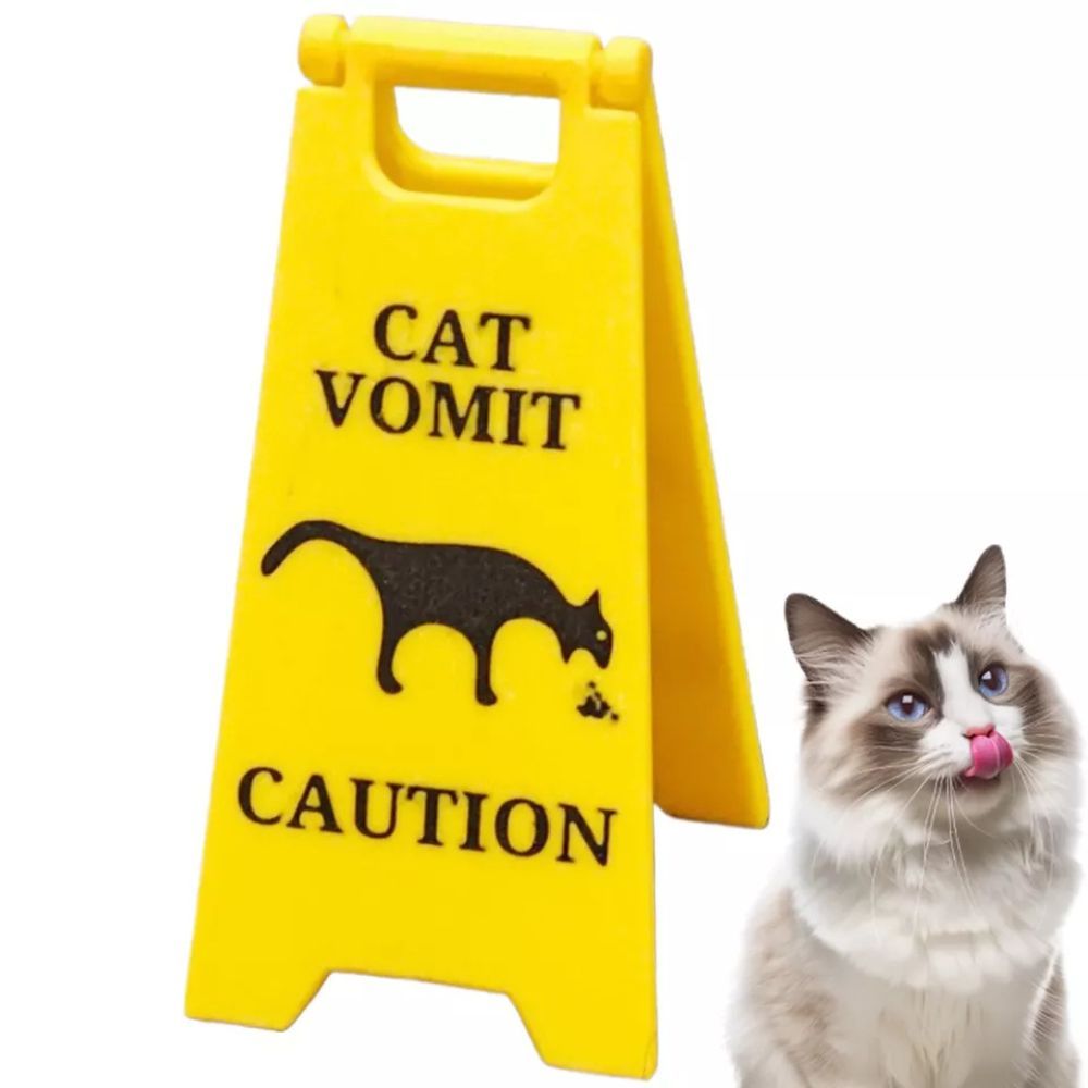 Vomit Sign - Purr-sonalized Safety
