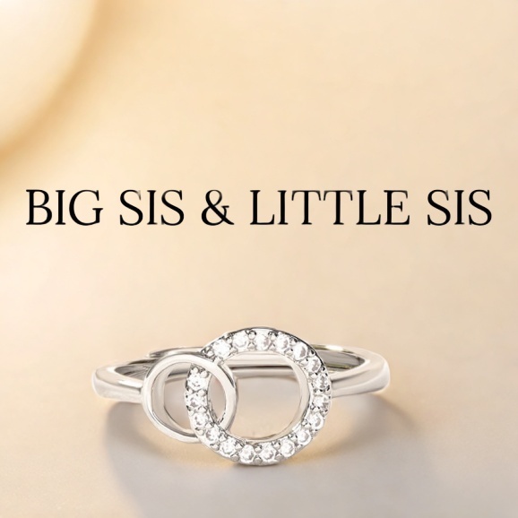 To My Sister - Forever Linked Ring
