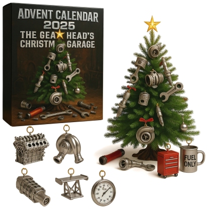 Advent Calendar 2025 - The Gearhead’s Christmas Garage