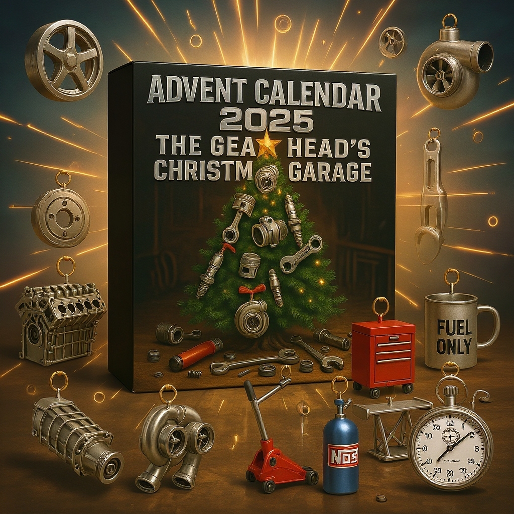 Advent Calendar 2025 - The Gearhead’s Christmas Garage