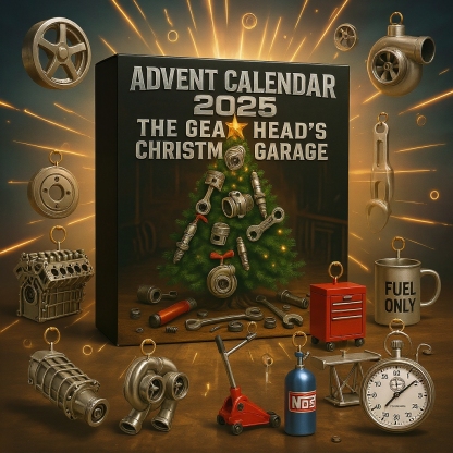 Advent Calendar 2025 - The Gearhead’s Christmas Garage