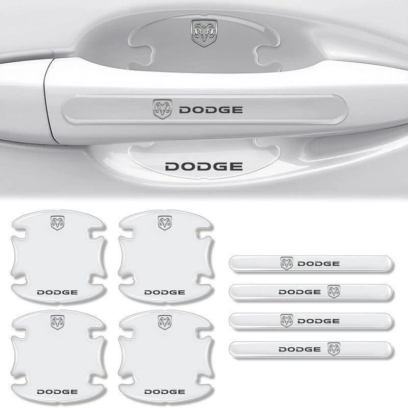 Car Door Handle Scratch Protectors - Invisible Paint Protection with Style