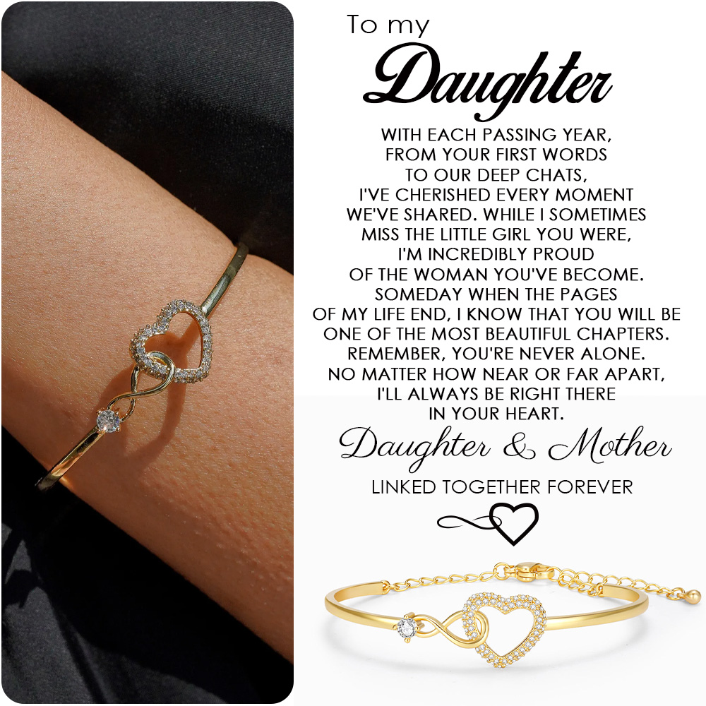 "To My Daughter" Forever Connected Bracelet