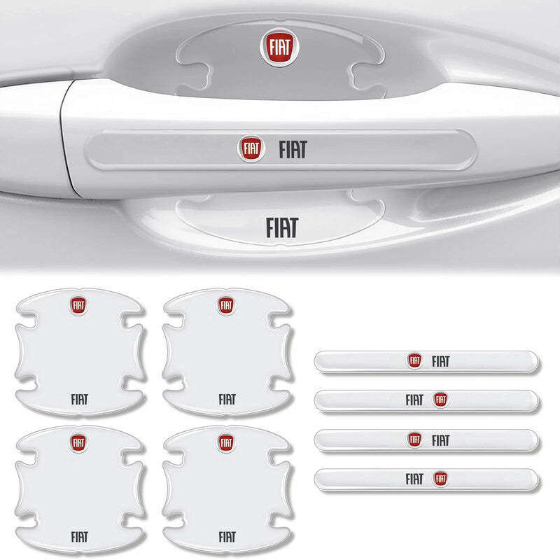 Car Door Handle Scratch Protectors - Invisible Paint Protection with Style