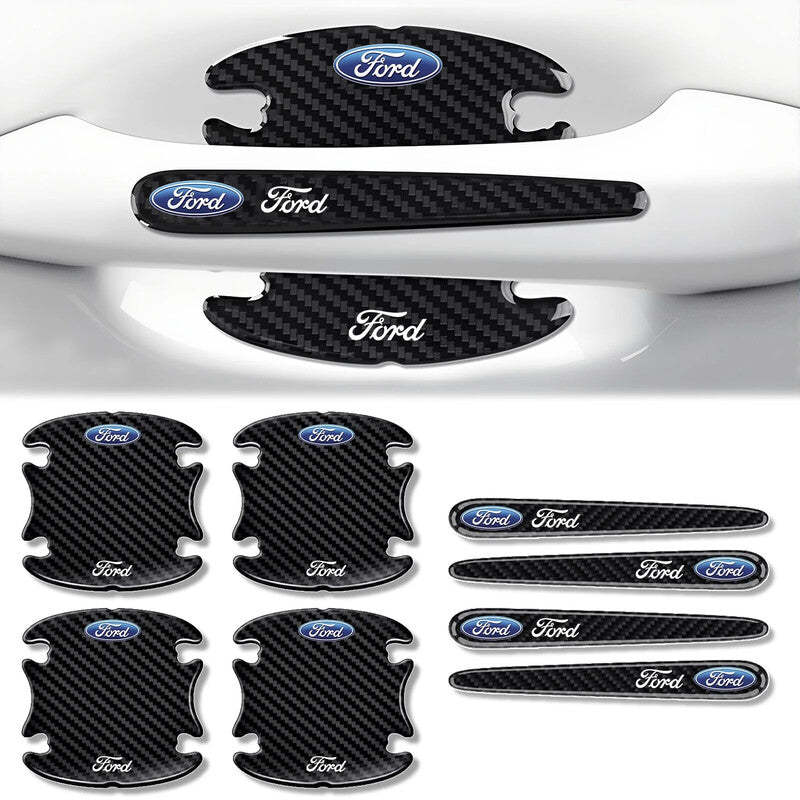 Car Door Handle Scratch Protectors - Invisible Paint Protection with Style