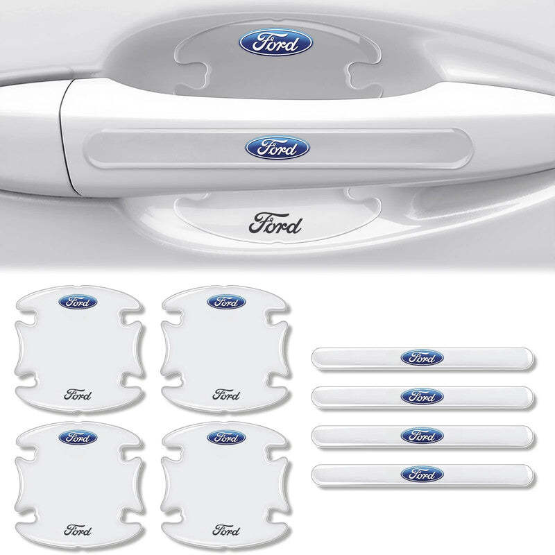 Car Door Handle Scratch Protectors - Invisible Paint Protection with Style