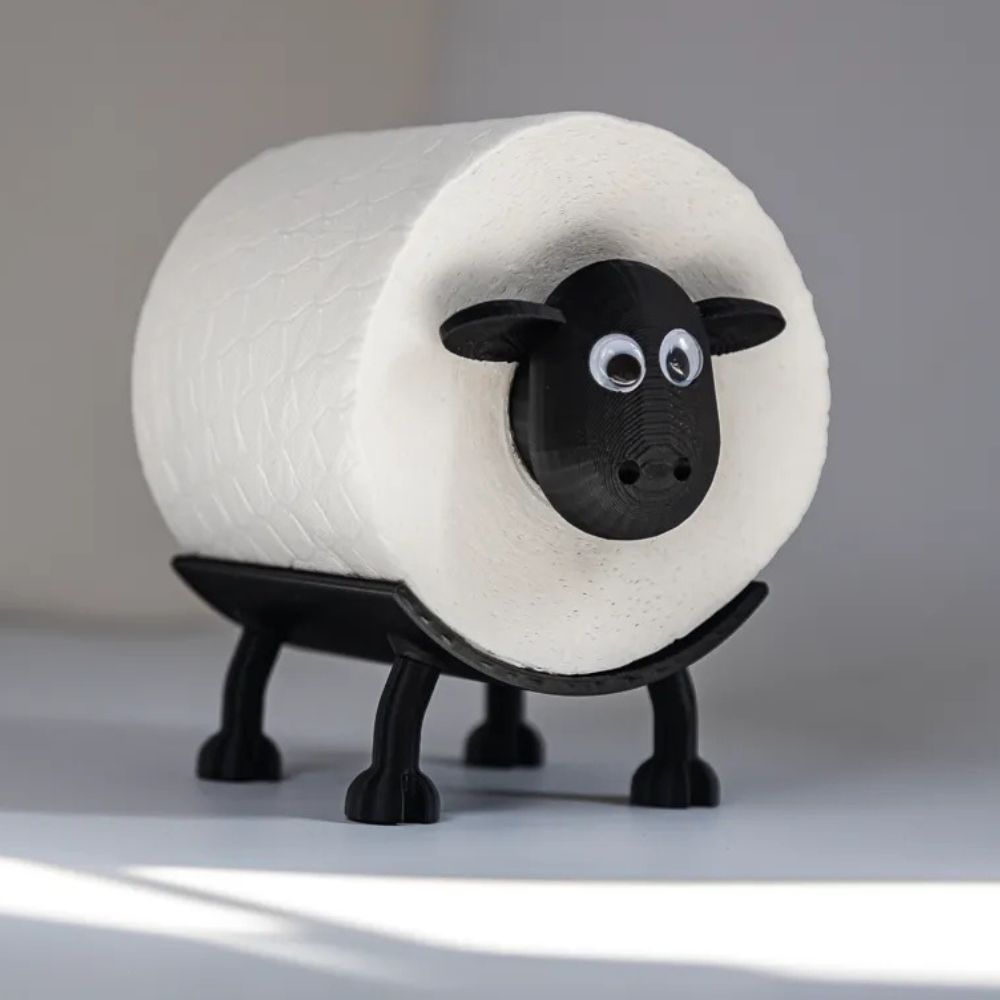 Funny Sheep Toilet Roll Holder 🐑
