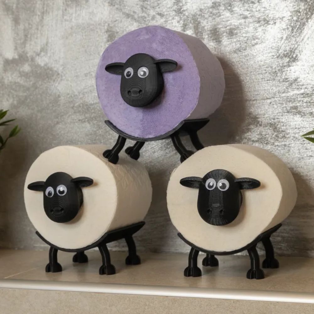 Funny Sheep Toilet Roll Holder 🐑
