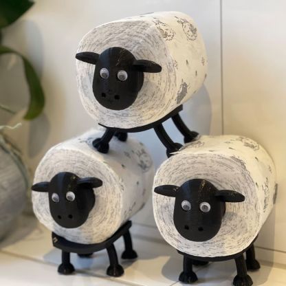 Funny Sheep Toilet Roll Holder 🐑