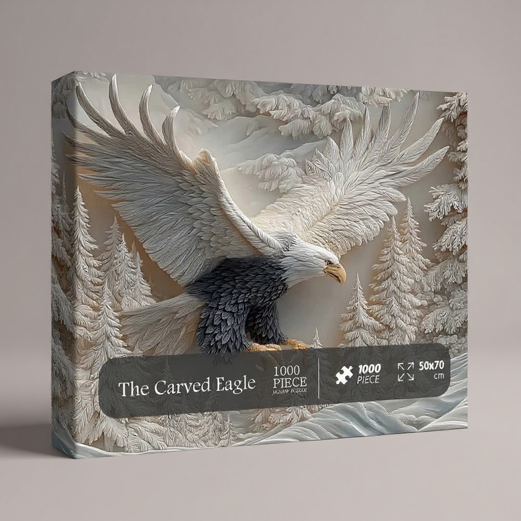 The Carved Eagle Jigsaw Puzzle 1000 Pieces