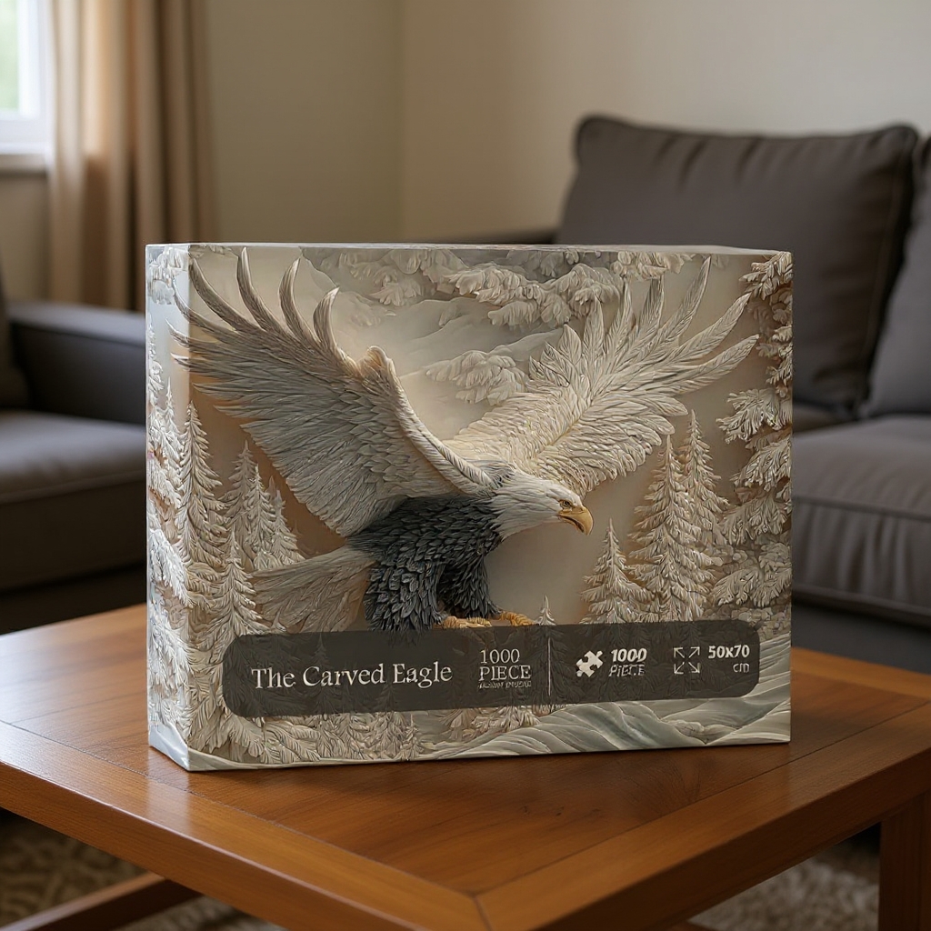The Carved Eagle Jigsaw Puzzle 1000 Pieces