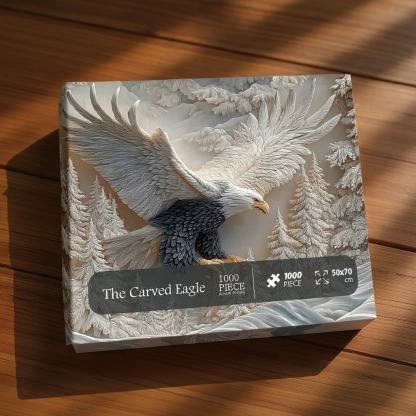 The Carved Eagle Jigsaw Puzzle 1000 Pieces