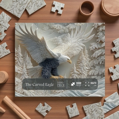 The Carved Eagle Jigsaw Puzzle 1000 Pieces
