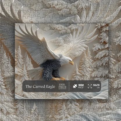 The Carved Eagle Jigsaw Puzzle 1000 Pieces
