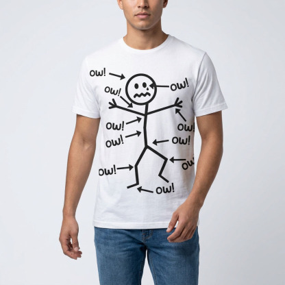 Humorous Chronic Pain Awareness T-Shirt