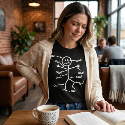 Humorous Chronic Pain Awareness T-Shirt