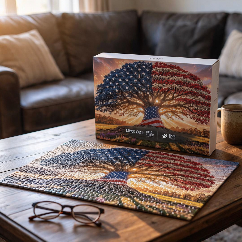Liberty Root Oak Jigsaw Puzzle 1000 Piece