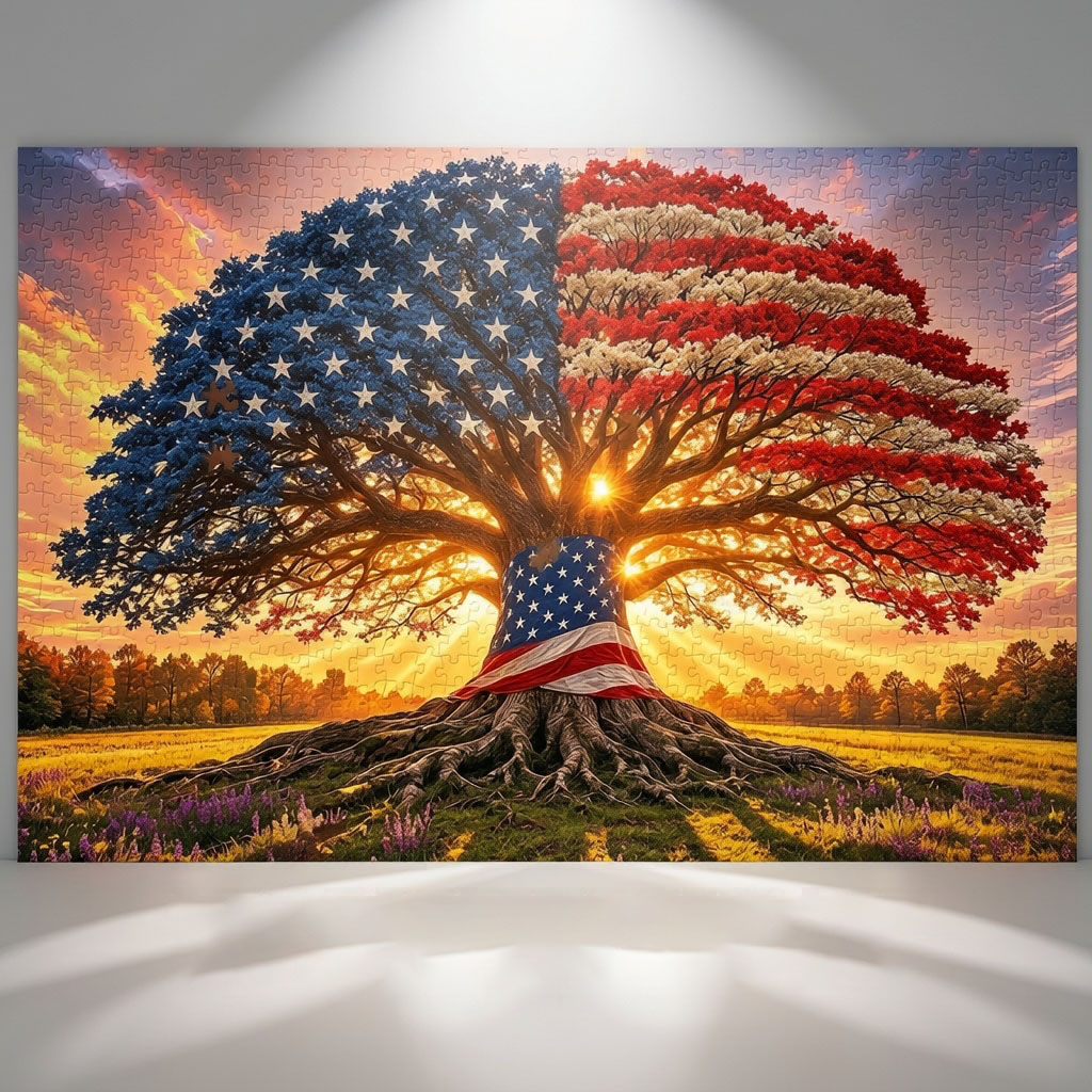 Liberty Root Oak Jigsaw Puzzle 1000 Piece