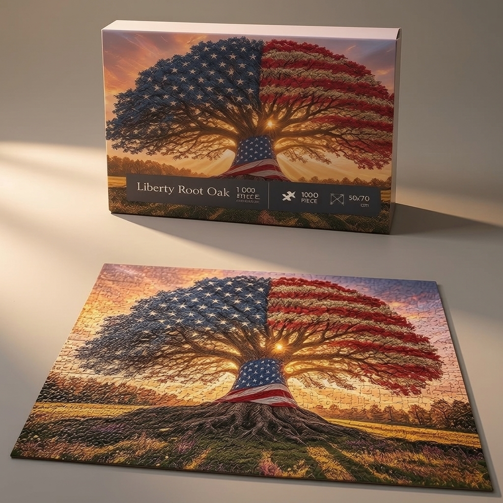 Liberty Root Oak Jigsaw Puzzle 1000 Piece