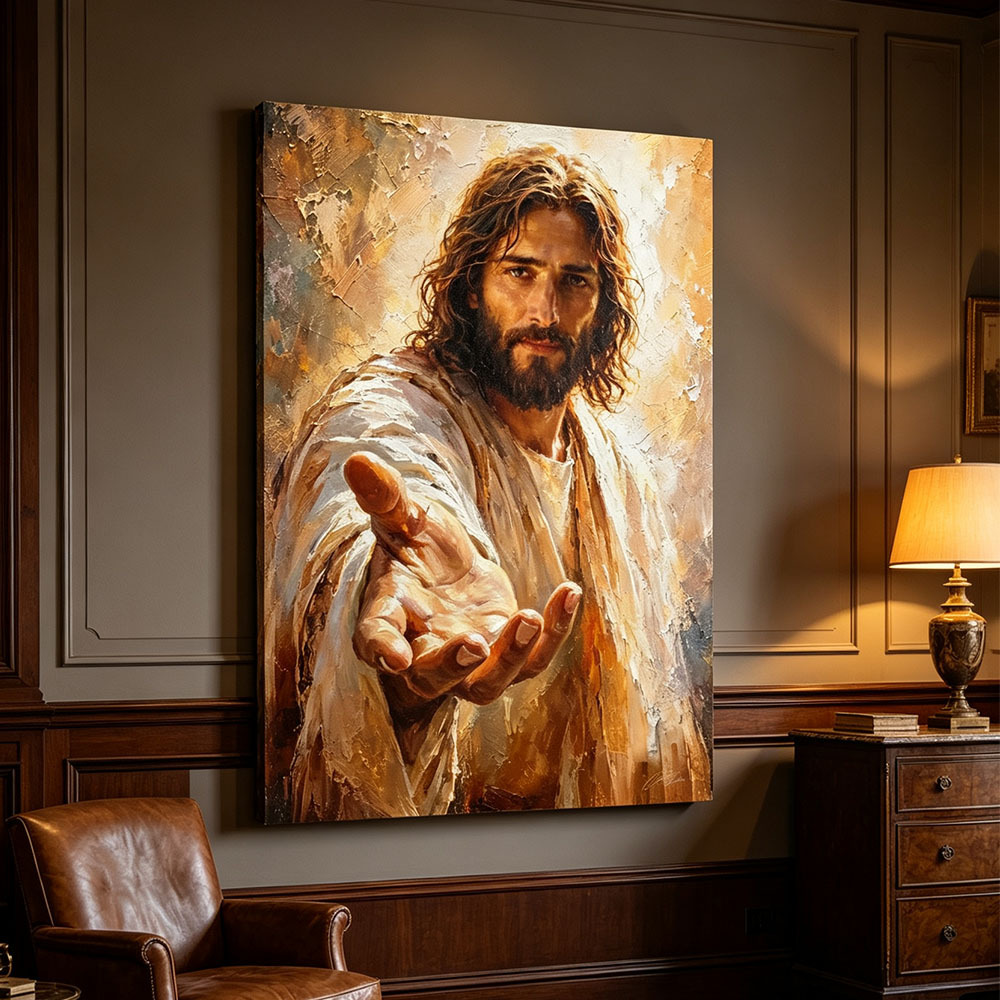 He Reaches For You - H703 - Gallery Wrapped Canvas Prints