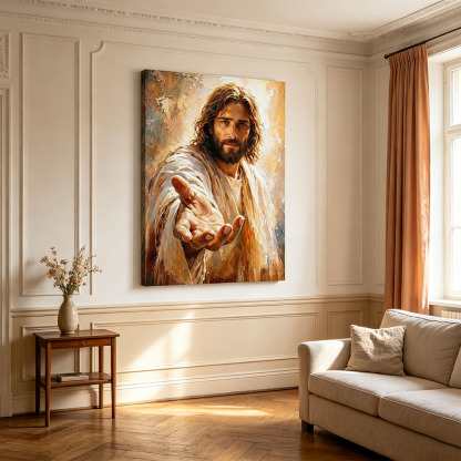 He Reaches For You - H703 - Gallery Wrapped Canvas Prints