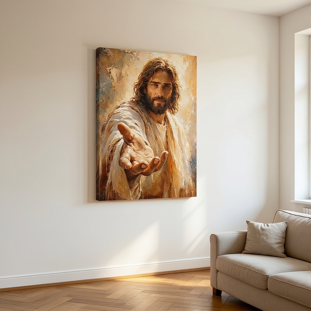 He Reaches For You - H703 - Gallery Wrapped Canvas Prints