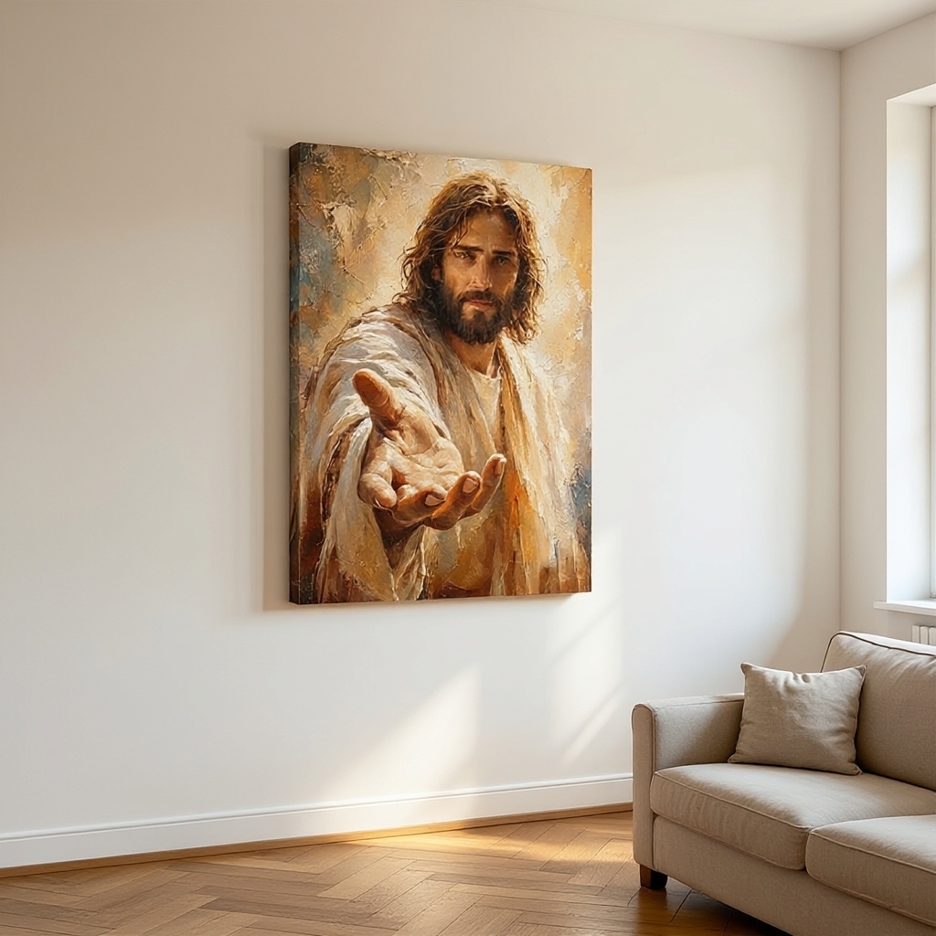 He Reaches For You - H703 - Gallery Wrapped Canvas Prints