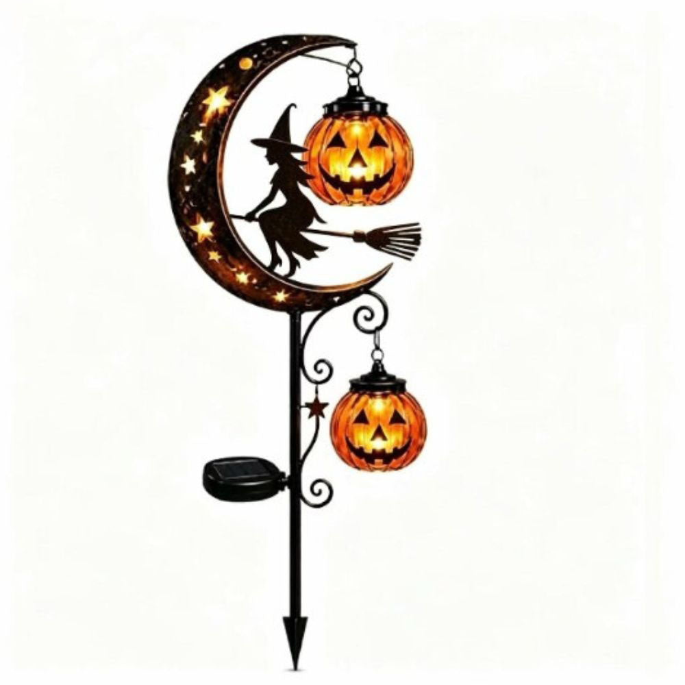 Pumpkin Moon Garden Stake Light🎃