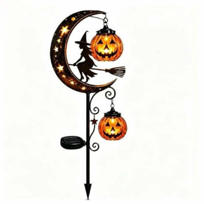 Pumpkin Moon Garden Stake Light🎃