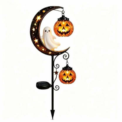 Pumpkin Moon Garden Stake Light🎃