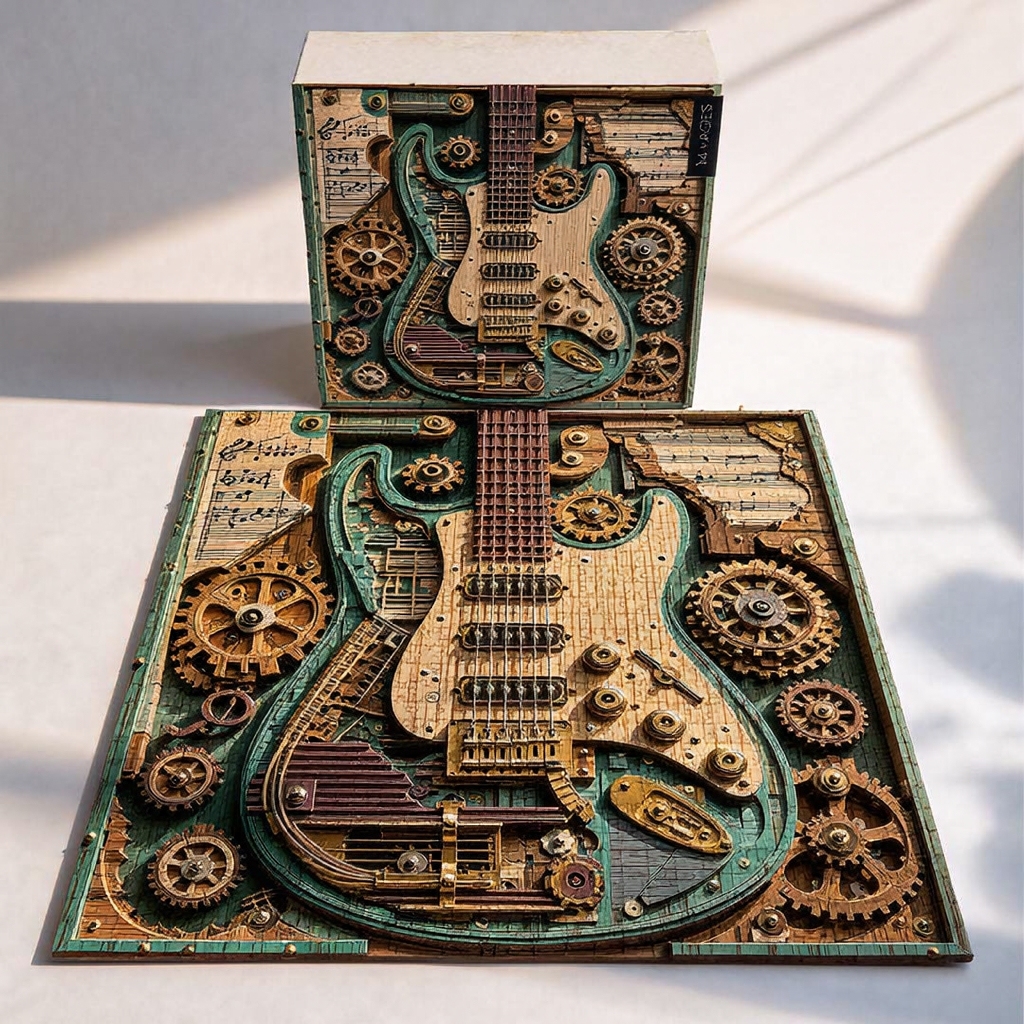 Gears & Strings Jigsaw Puzzle 1000 Piece