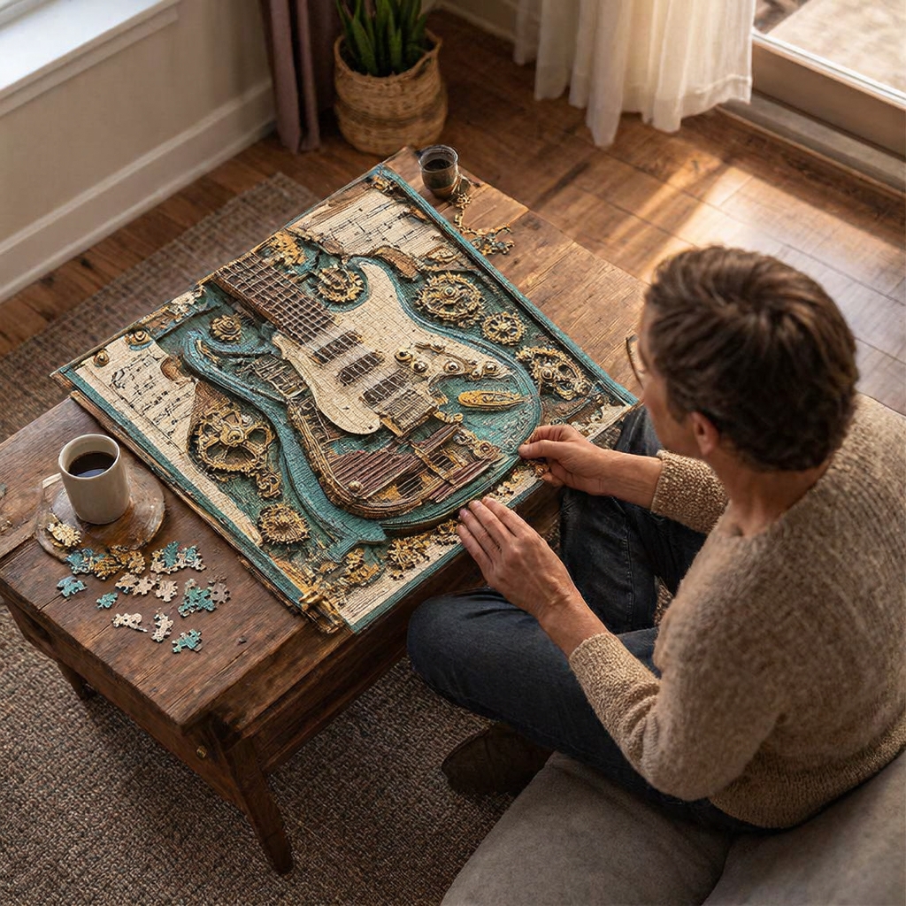 Gears & Strings Jigsaw Puzzle 1000 Piece
