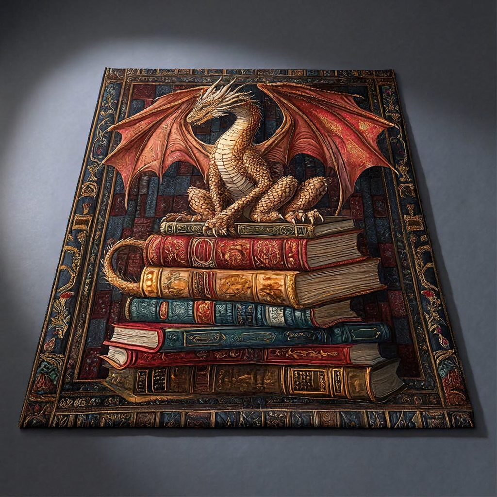 Wisdom Dragon Area Rug - H747