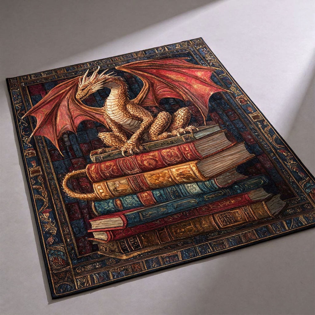 Wisdom Dragon Area Rug - H747