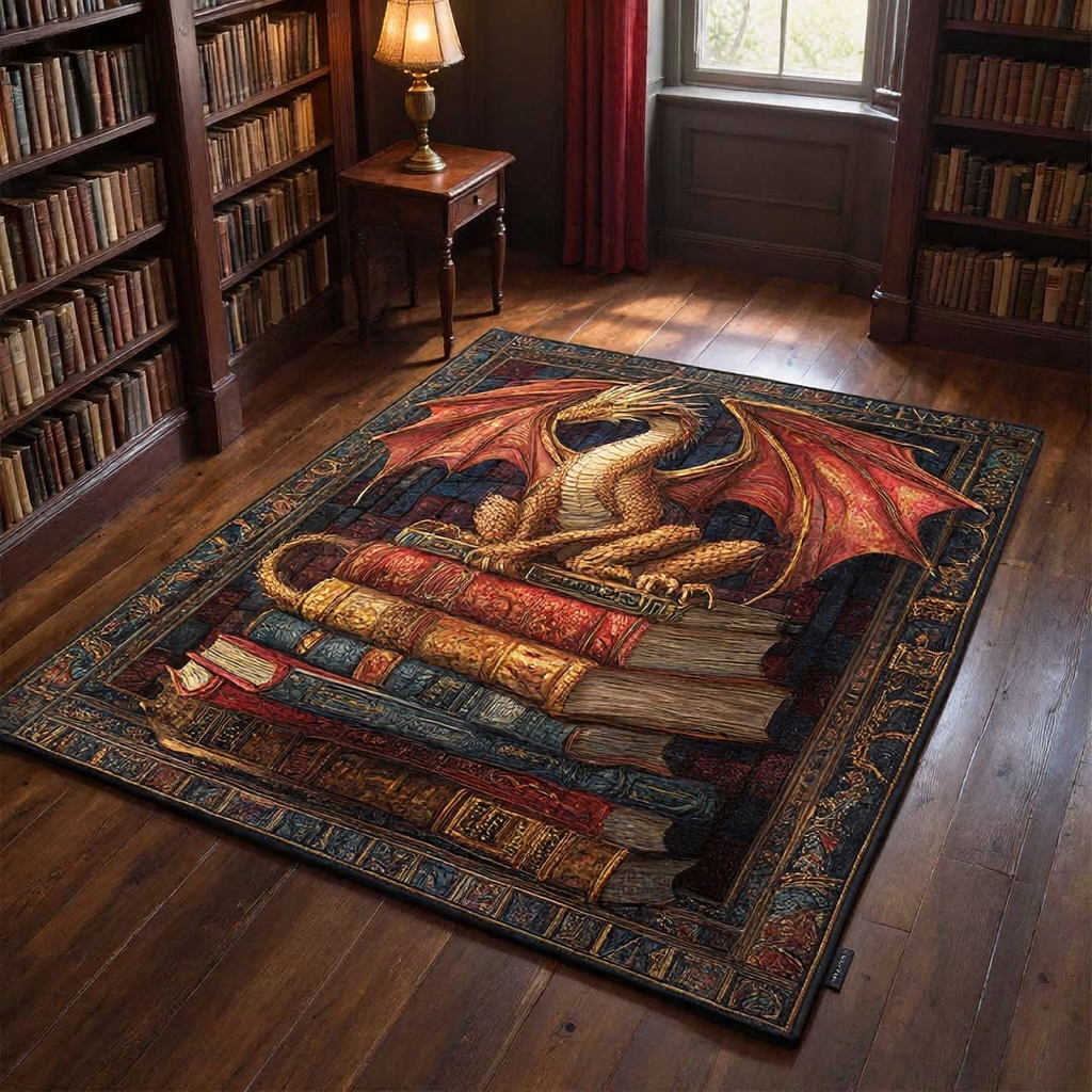 Wisdom Dragon Area Rug - H747