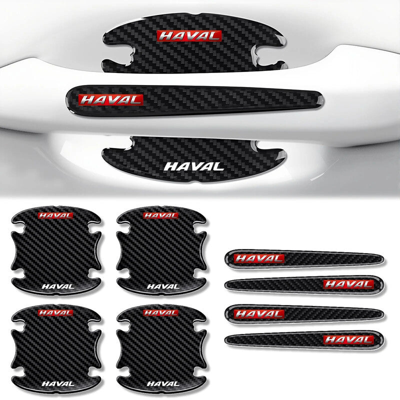 Car Door Handle Scratch Protectors - Invisible Paint Protection with Style