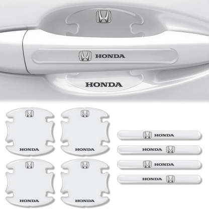 Car Door Handle Scratch Protectors - Invisible Paint Protection with Style